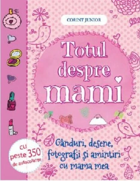 Totul despre mami. Gânduri, desene, fotografii şi amintiri cu mama mea - Paperback brosat - Shuttersstock - Corint Junior