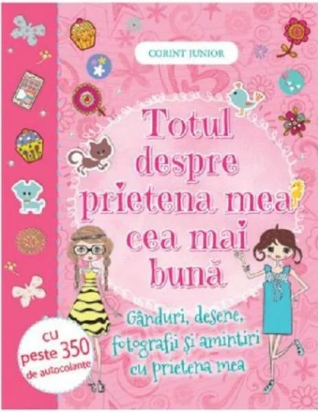 Totul despre prietena mea cea mai bună - Paperback - Shuttersstock - Corint Junior