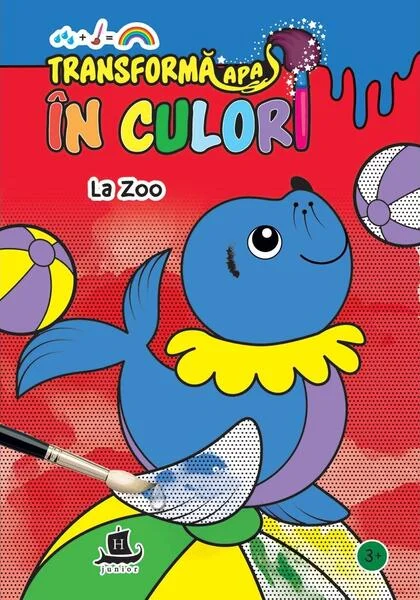 Transformă apa în culori. La zoo - Paperback - *** - Humanitas
