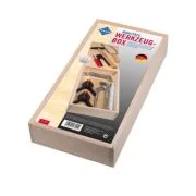 Trusa de unelte de calitate, ambalate in cutie de lemn, 16 piese, Pebaro 460