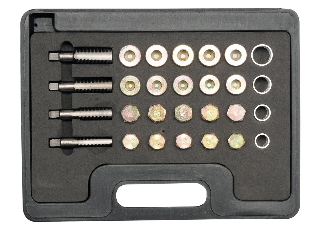 Trusa pentru reparat buson baie ulei 64 piese