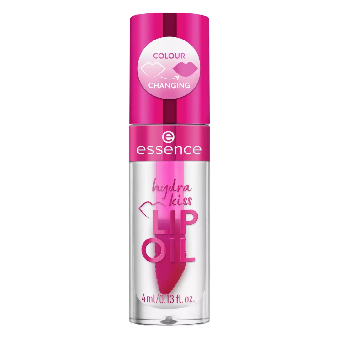 Ulei de buze Cranberry is Back, Hydra Kiss Oil, 4ml, Essence