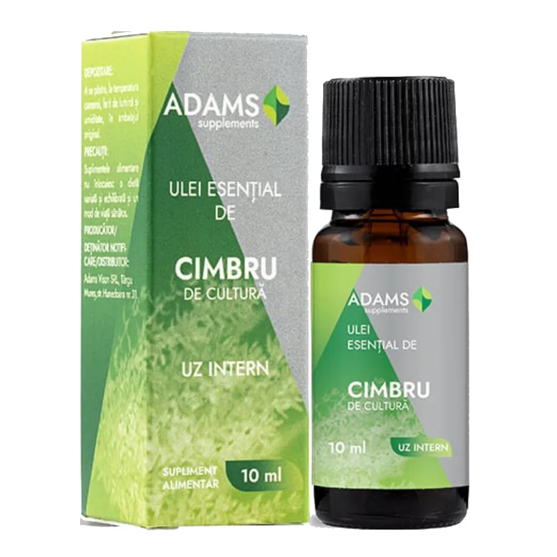 Ulei esential de Cimbru, 10 ml, Adams