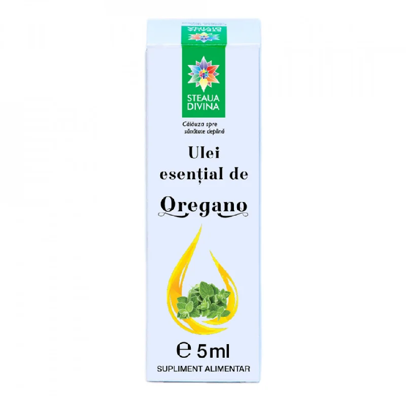 Ulei esential de oregano, 5ml, Steaua Divina