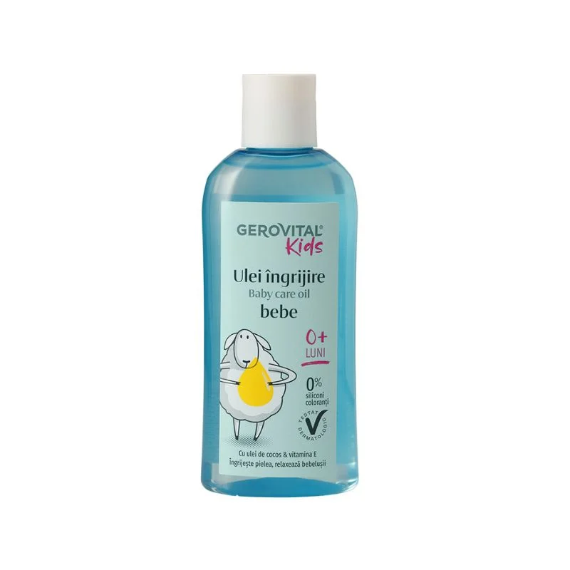 Ulei ingrijire Bebe, 150 ml, Gerovital Kids