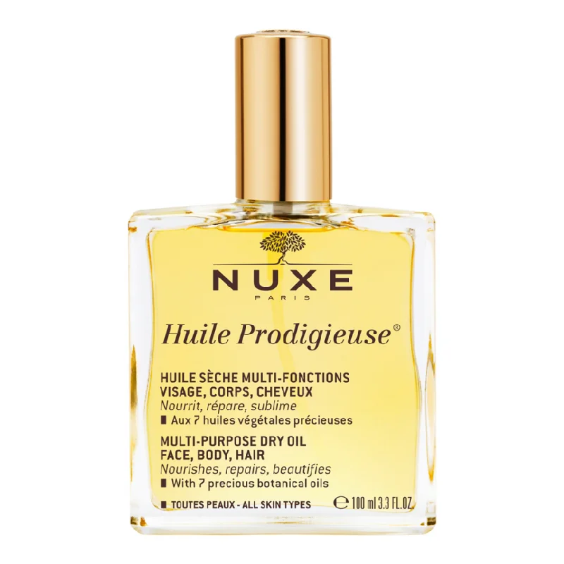 Ulei multifunctional pentru fata, par si corp Huile Prodigieuse, 100 ml, Nuxe