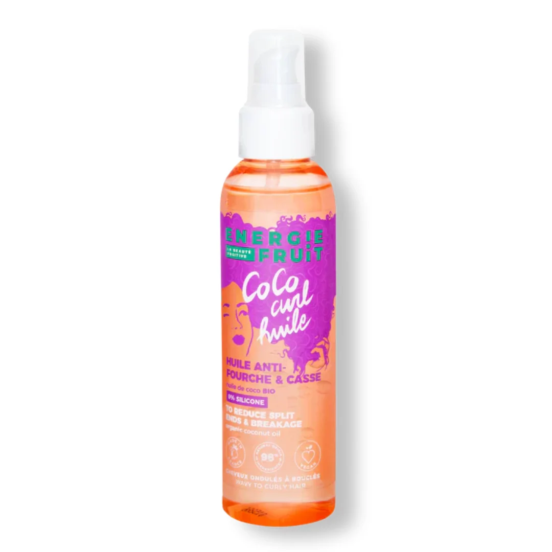 Ulei pentru definirea buclelor cu ulei de cocos, 150ml, Energie Fruit