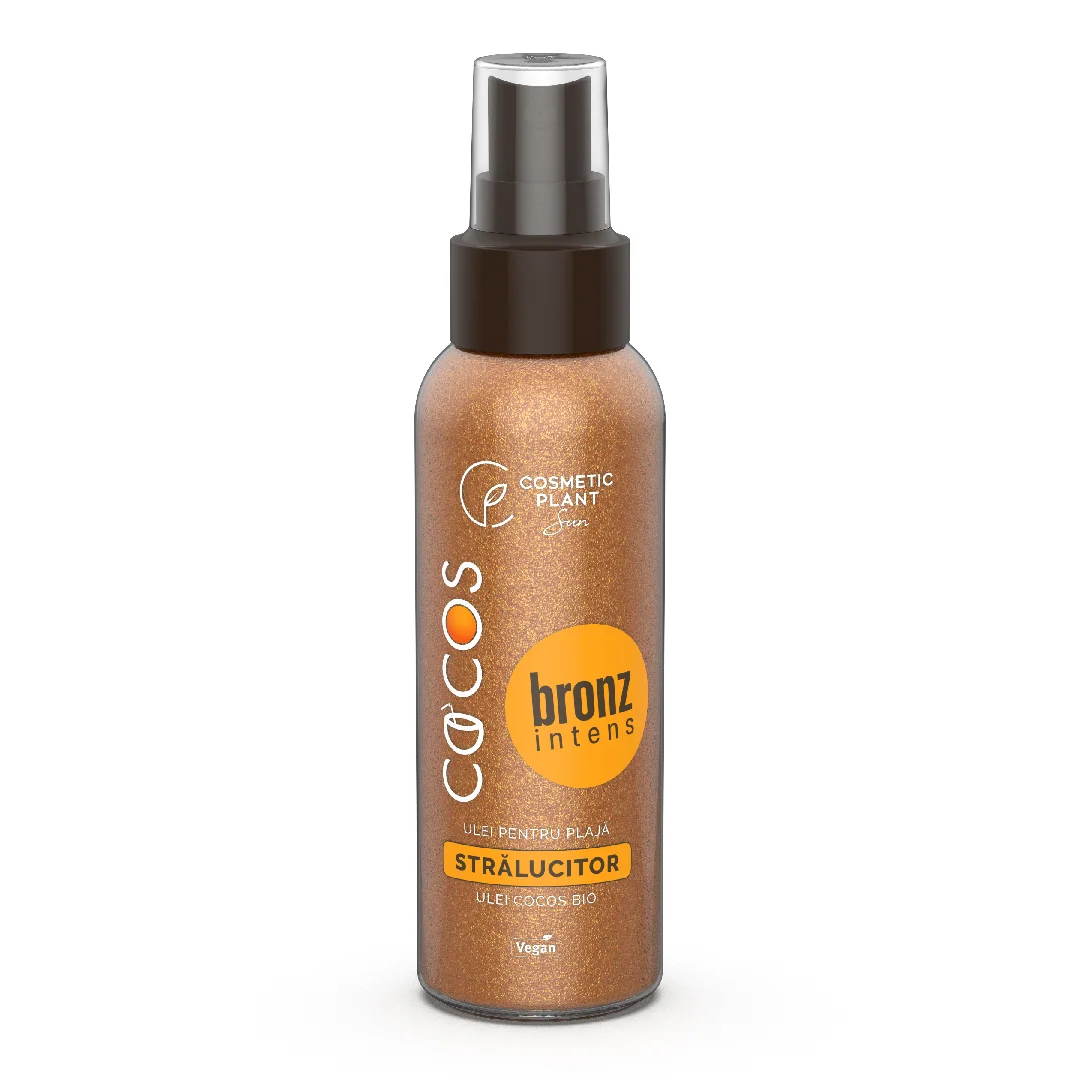 Ulei stralucitor bronz intens Cocos, 100ml, Cosmetic Plant