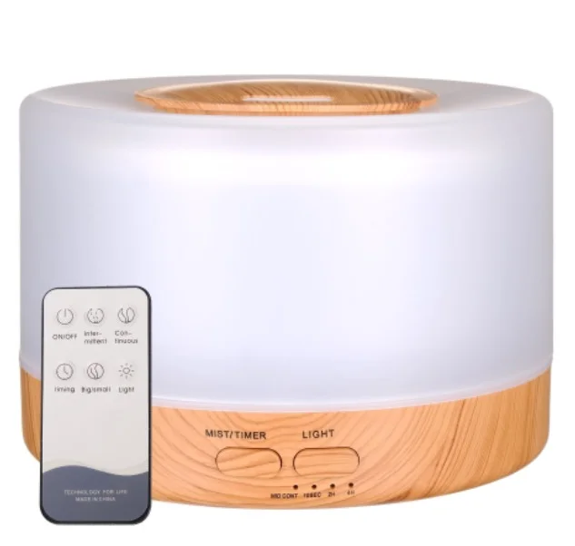 Umidificator de Aer cu Ultrasunete D006 cu LED 500ml