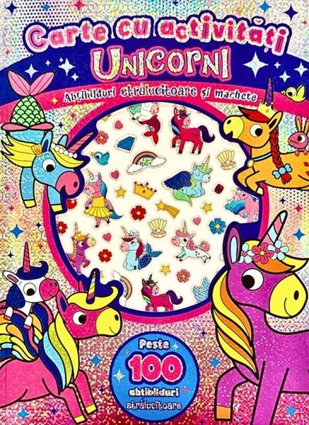 Unicorni. Carte cu activități - Hardcover - *** - Flamingo