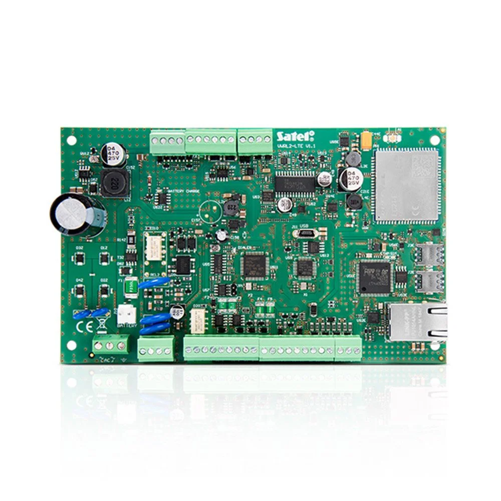 Unitate de comanda alarma antiefractie Satel VERSA PLUS LTE, 2 partitii, 4-30 zone, 5-12 iesiri PGM, 30 utilizatori