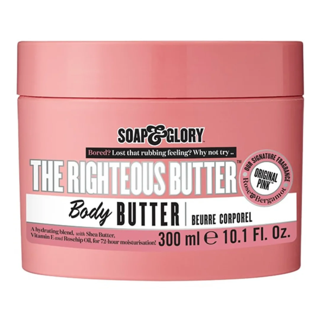 Unt de corp Original Pink The Righteous Butter, 300ml, Soap&Glory