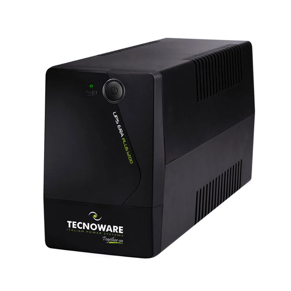 UPS cu 2 prize Tecnoware ERA PLUS FGCERAPL1202SCH, 1200 VA, 840 W, AVR, cu management