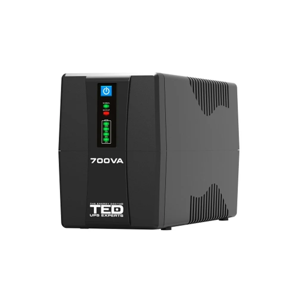 UPS cu 2 prize TED 003966, 700VA, 400 W, LED