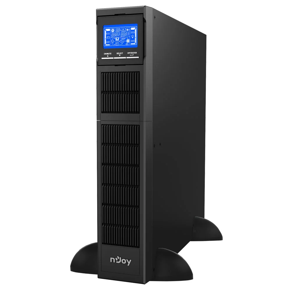 Ups rackabil cu 8 prize  nJoy Balder 1000, UPCMCOP110HBAAZ01B, 1000VA/1000W, dubla conversie