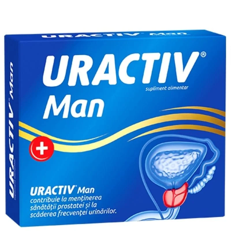 Uractiv Man, 30 capsule, Terapia