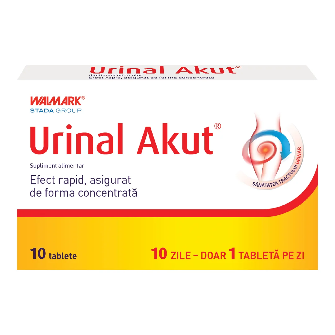 Urinal Akut, 10 tablete, Stada