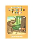 Ursul pacalit de vulpe. Carte de colorat