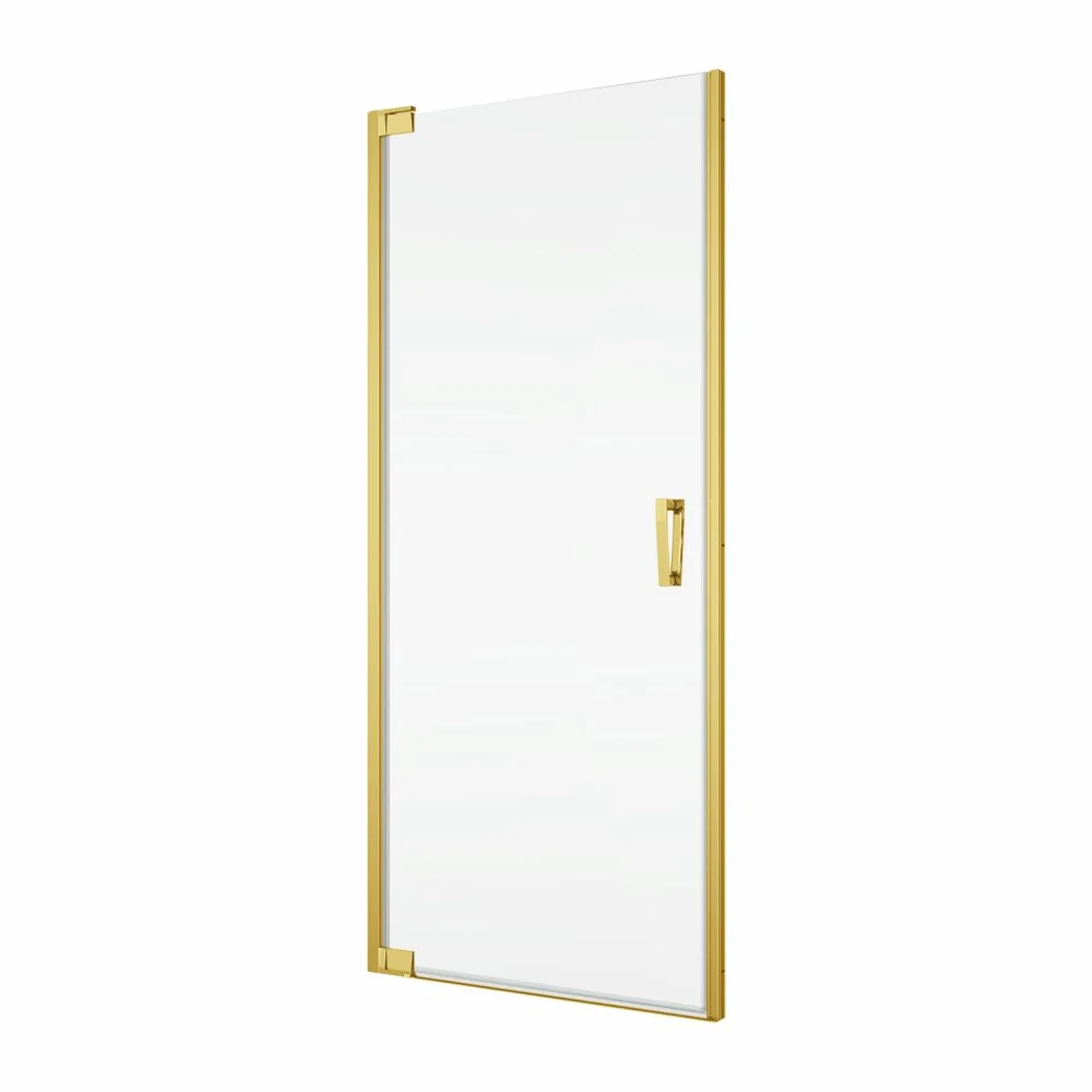 Usa dus batanta 80x200 cm Sanswiss Cadura auriu lucios deschidere stanga