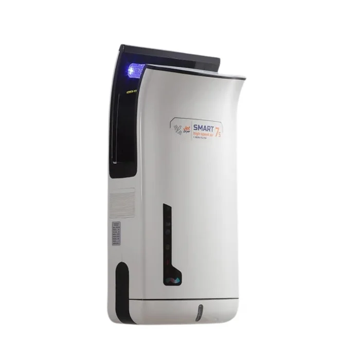 Uscator maini senzor Jet Drayer, filtru Hepa, 2000W uscare rapida aer cald rece, argintiu