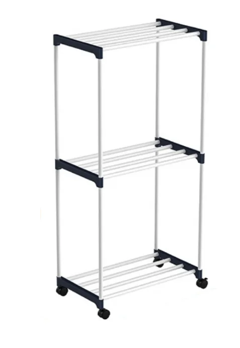 Uscator prosoape cu suport pentru incaltaminte 3 nivele portabil