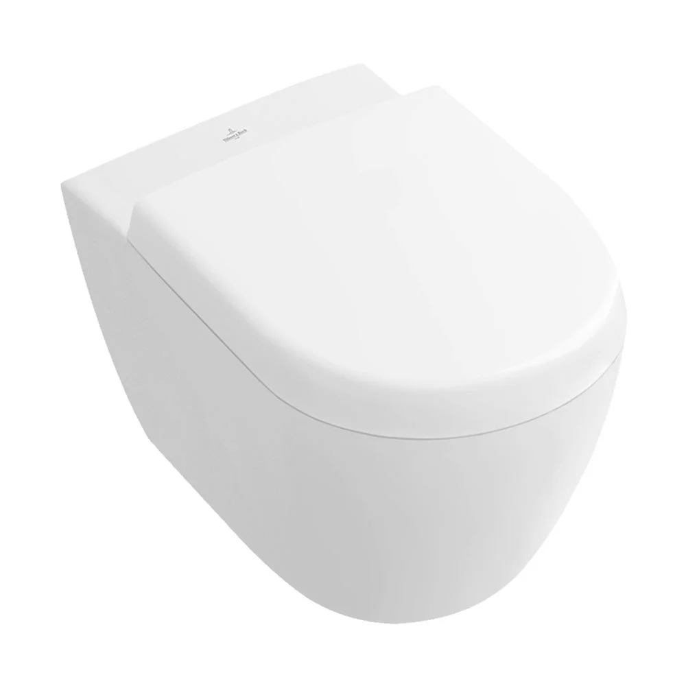 Vas wc suspendat alb, cu sistem fixare ascuns, Subway 2.0, COMPACT, Villeroy  Boch