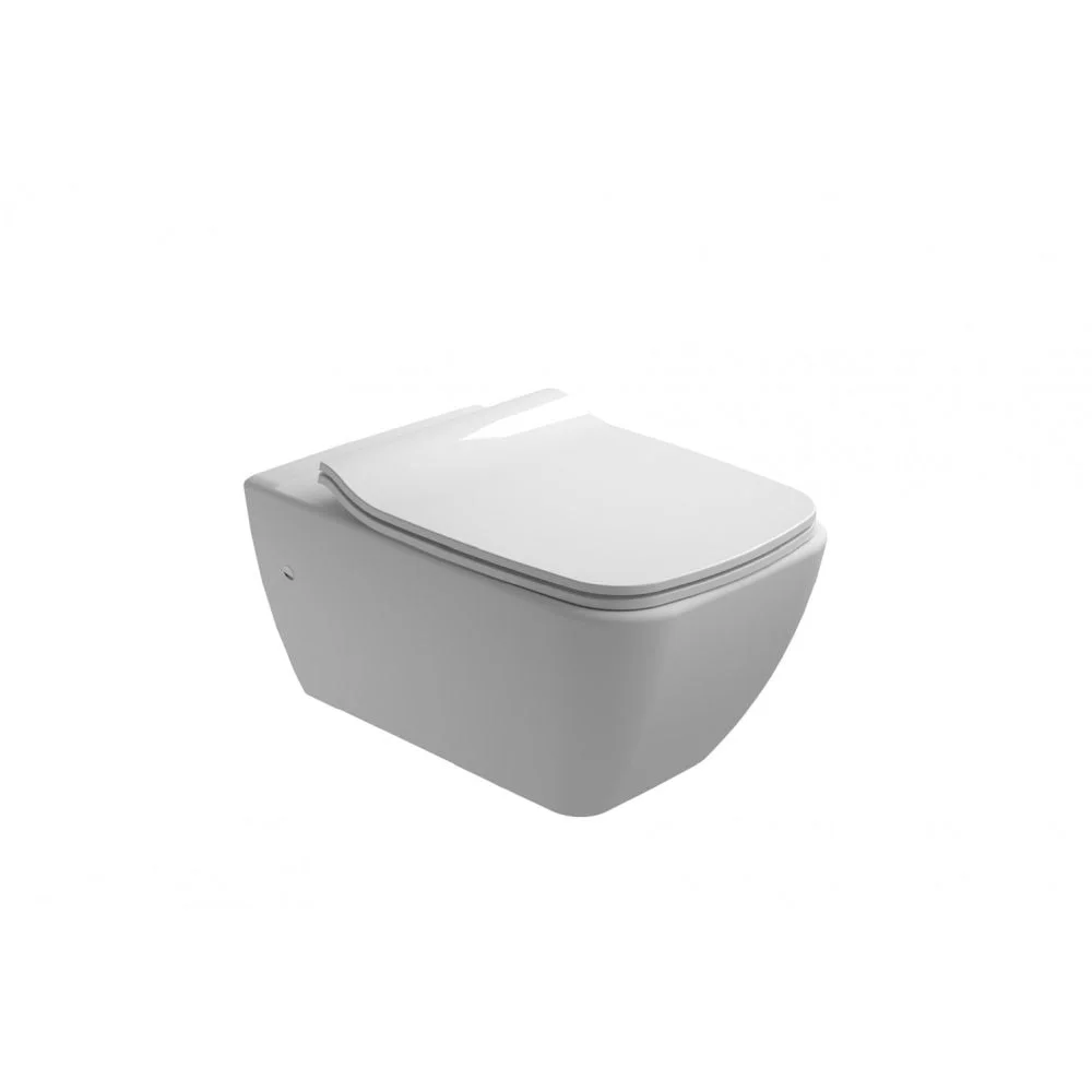 Vas wc suspendat Gala Emma, capac soft close inclus, alb