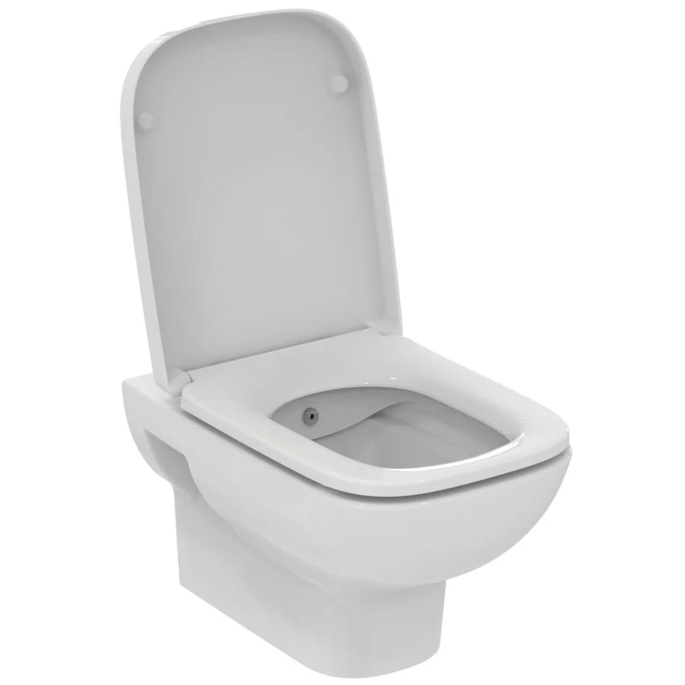 Vas wc suspendat rimless Ideal Standard i.Life A cu functie bideu si capac inclus