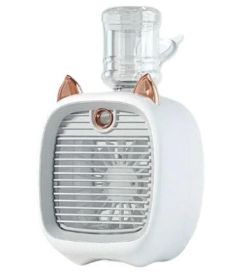 Ventilator portabil reincarcabil cu pulverizator de apa Andowl Q HF2