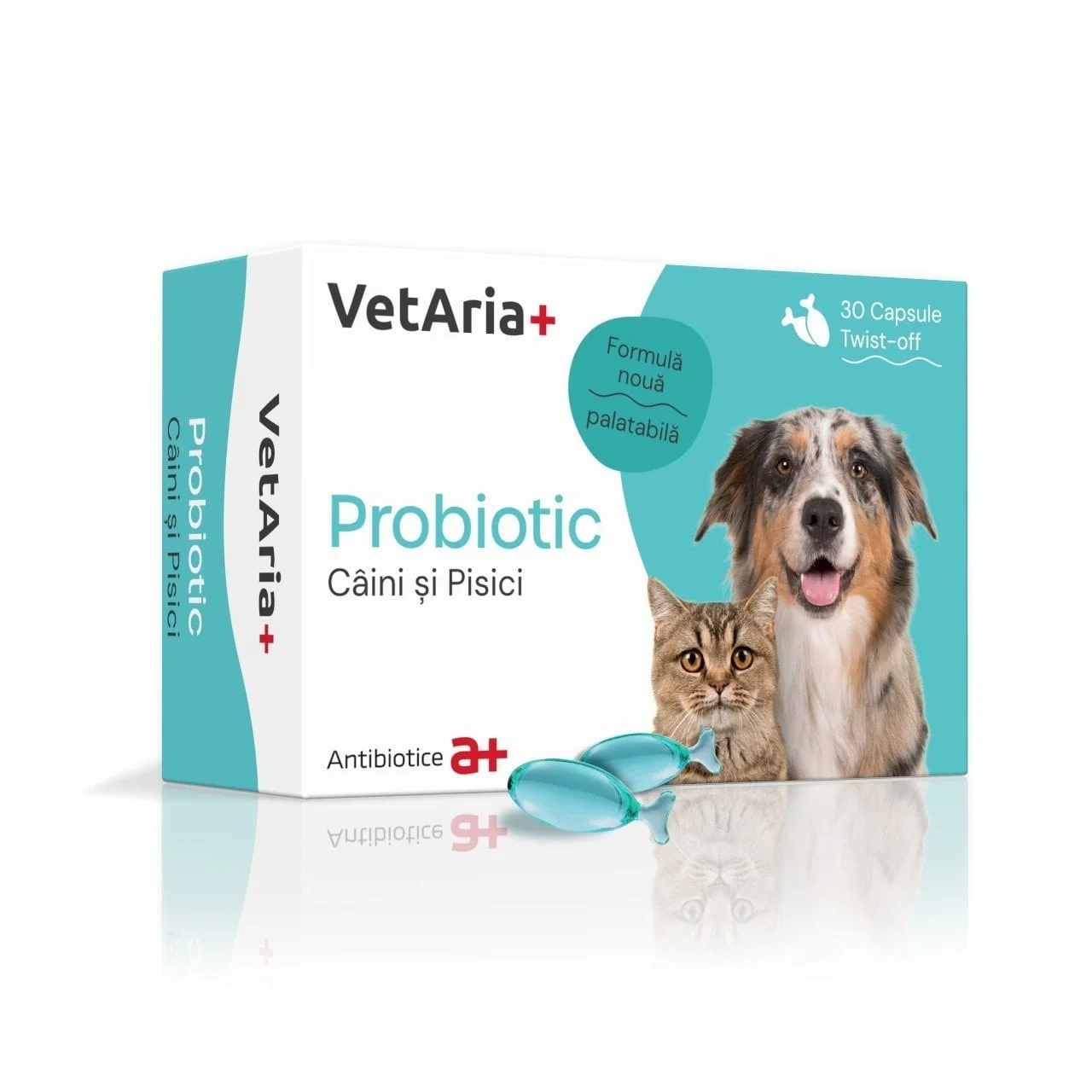 VetAria+ Probiotic, 30 capsule Twist-Off