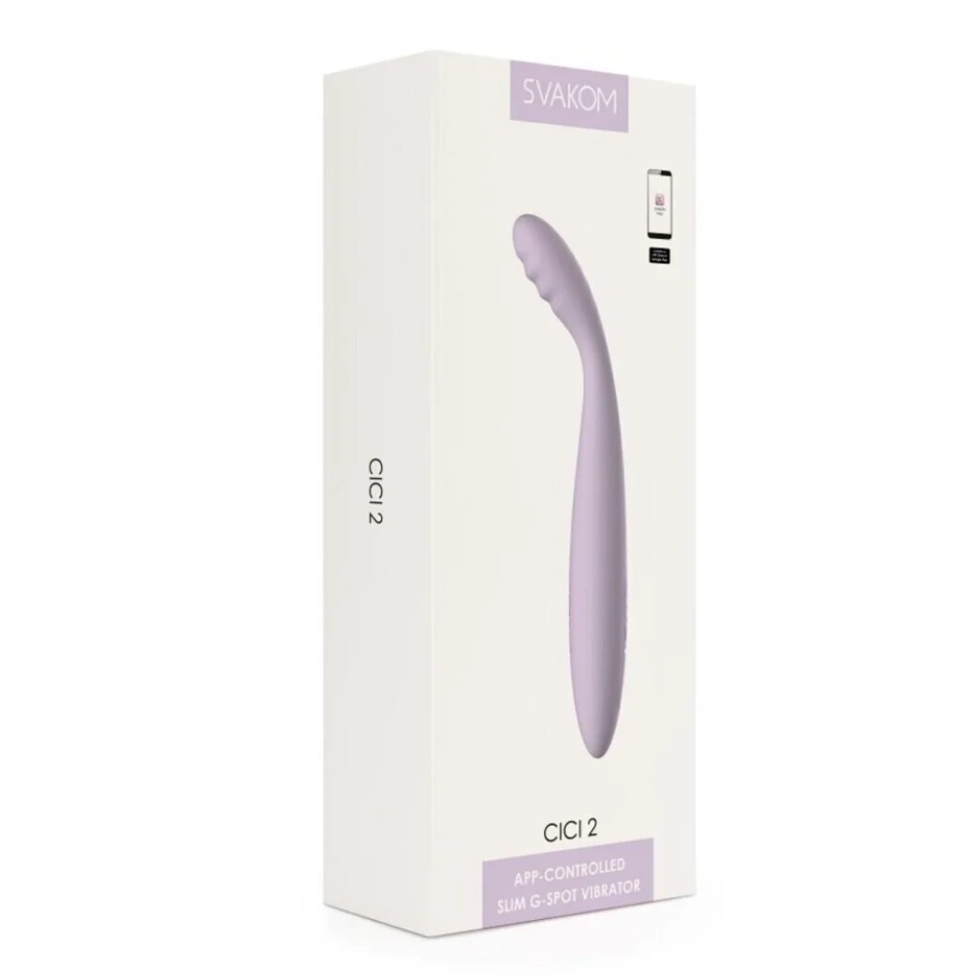 Vibrator Cici 2, Pastel Lilac, 1 bucata, Svakom