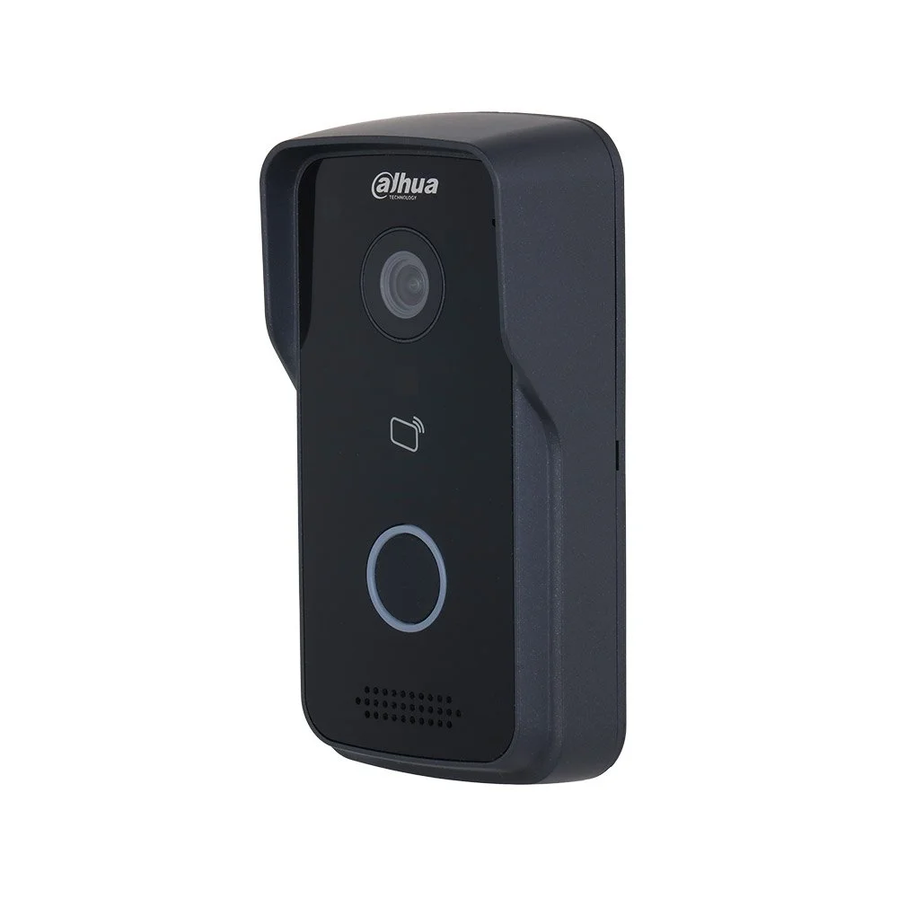 Videointerfon de exterior IP Dahua VTO2111D-P-S3, 2 MP, 1 familie, microfon si difuzor, 10000 utilizatori, card IC, aparent, control de la distanta, PoE