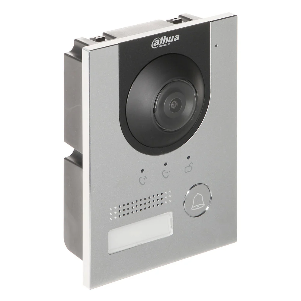 Videointerfon de exterior IP Dahua VTO2202F-P-S2, 1 familie, 2 MP, aparent/ingropat, PoE