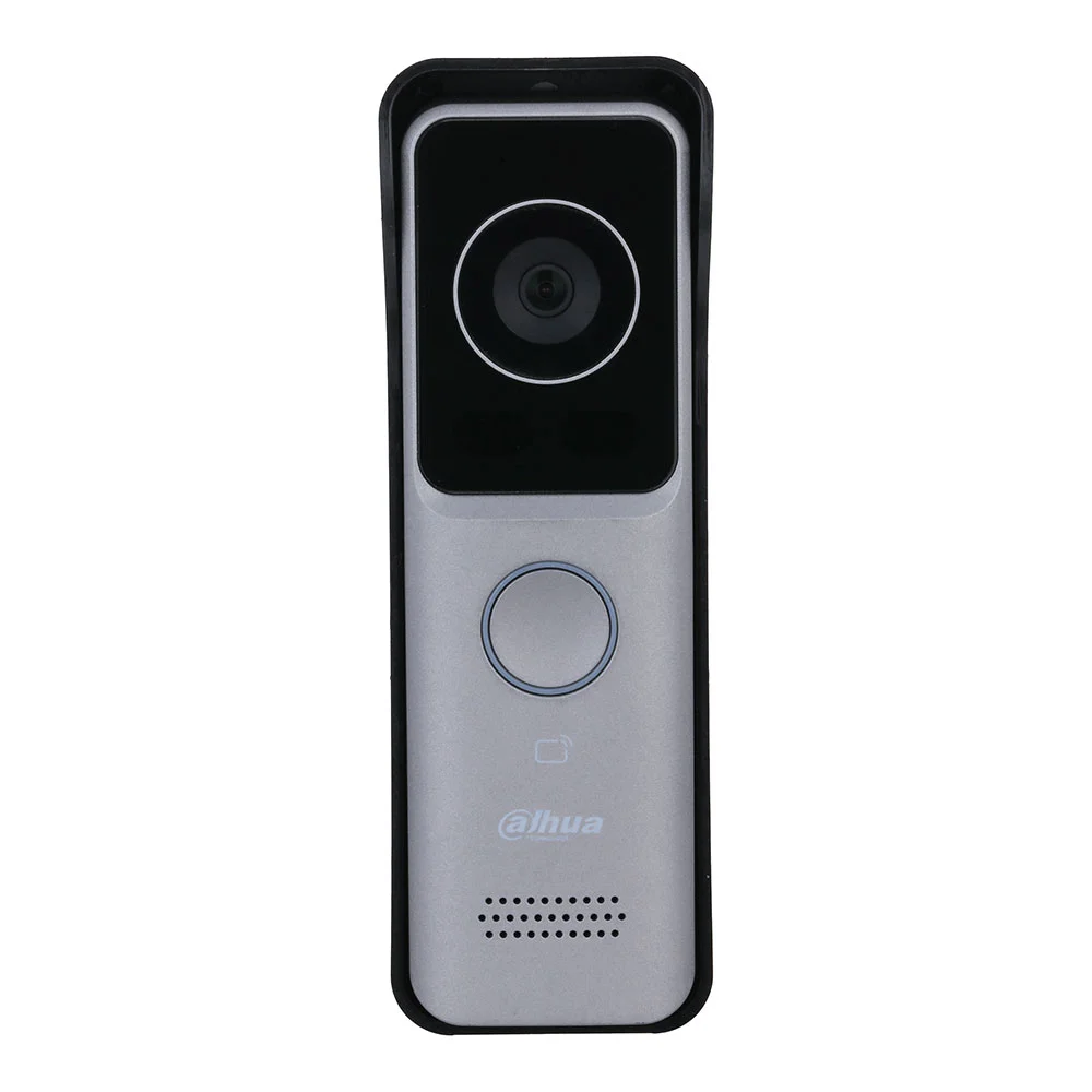 Videointerfon de exterior IP WiFi Dahua VTO2311R-WP, 2 MP, 1 familie, auto IR, IC card, 3.000 carduri, slot card, aparent, PoE