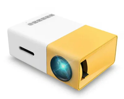 Videoproiector LED mini portabil YG300 de 400 / 600 LM 1080P Full Hd