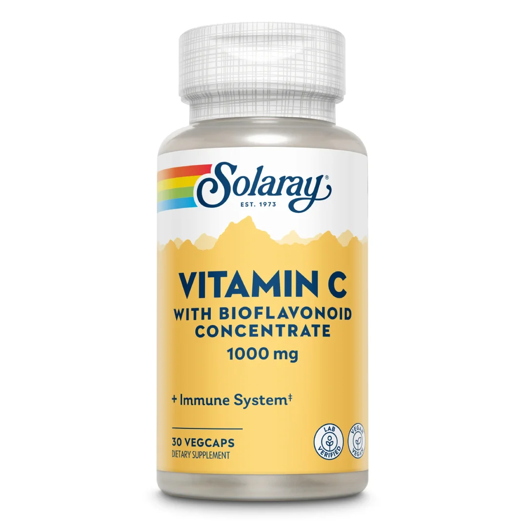 Vitamin C Solaray, 30 capsule, Secom