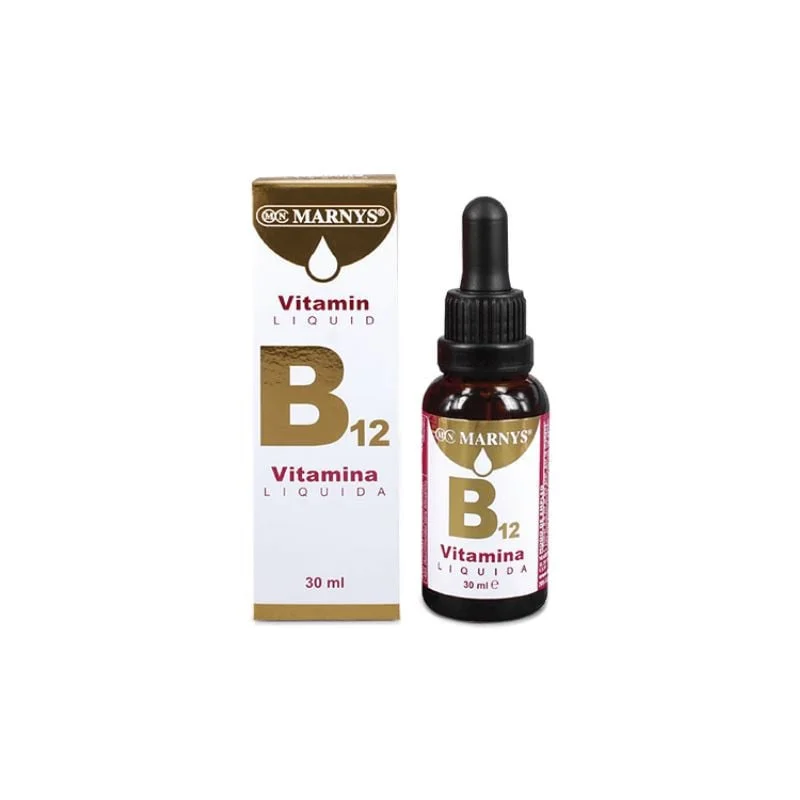 Vitamina B12 Lichida Ciancobalamina Vitahelp, 2.5 mcg, 30 ml, Marnys