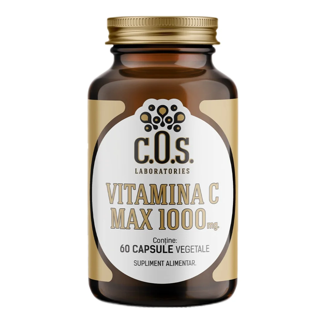 Vitamina C MAX 1000mg, 60 capsule, COS Laboratories