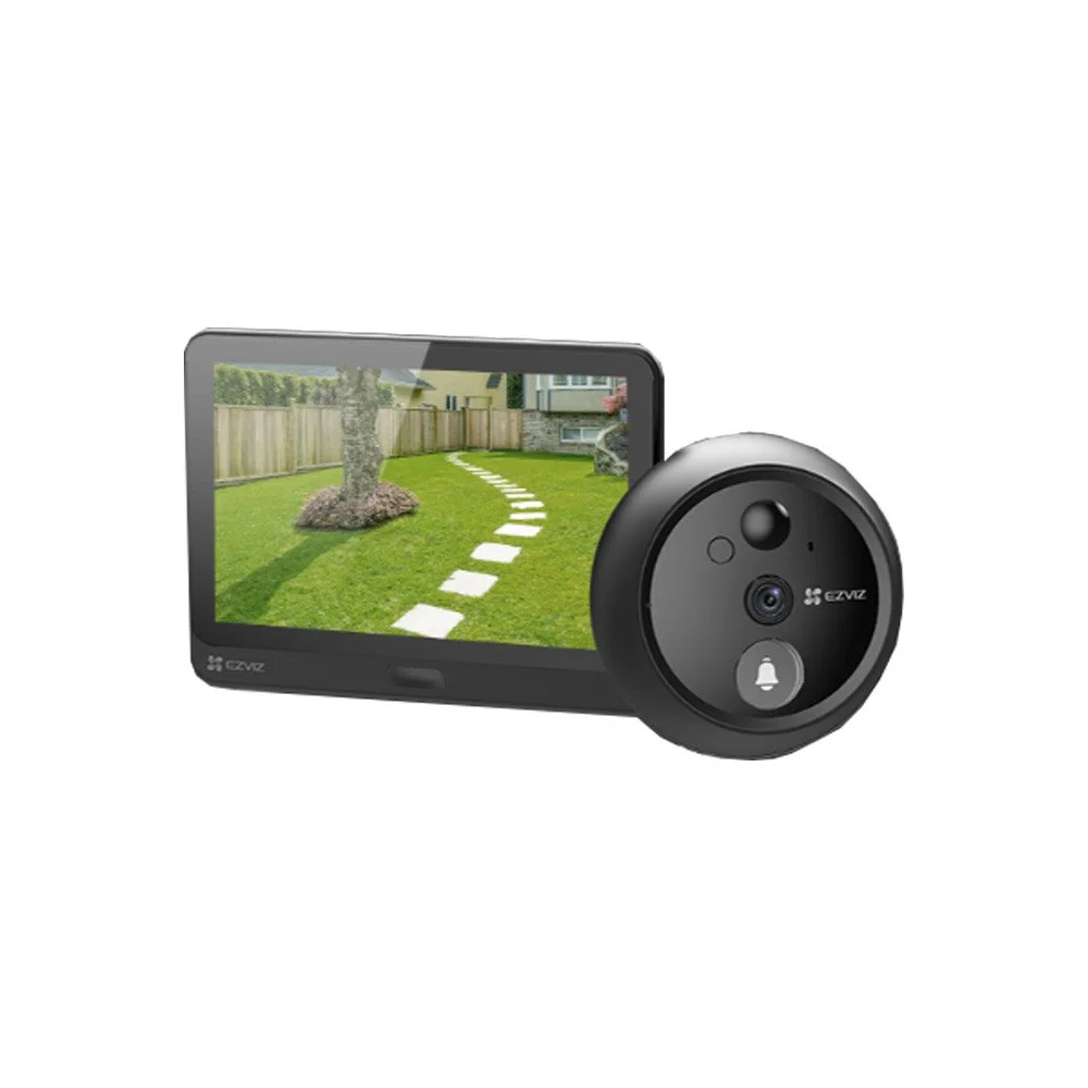 Vizor electronic wireless cu sonerie  Ezviz HP4, 2 MP, 2.0 mm, IR 3 m, card