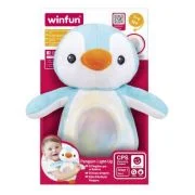 WINFUN JUCARIE PINGUIN ALBASTRU CU SUNETE SI LUMINI