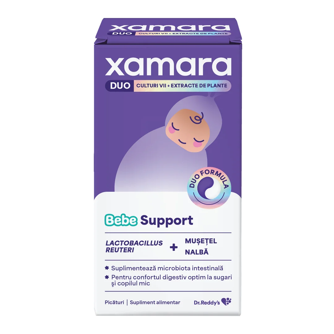 Xamara Duo Bebe Suport picaturi, 14 ml, Dr. Reddys