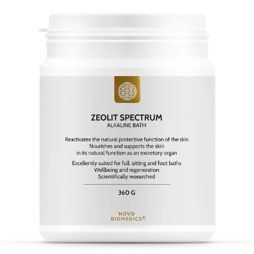 Zeolit Spectrum sare baie alcalina, 360g, Novo Biomedics