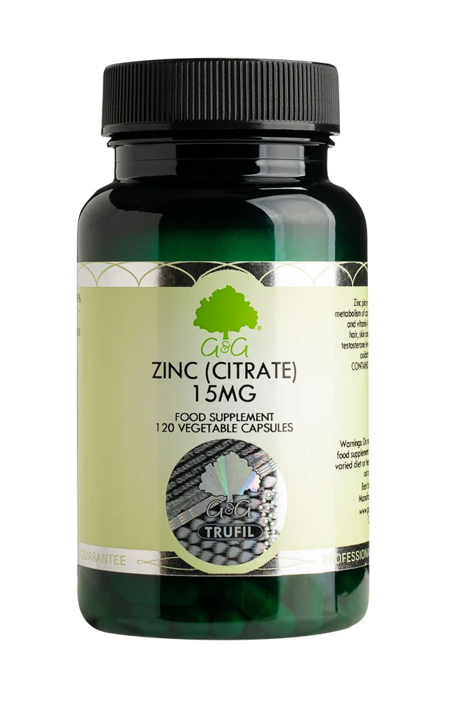 Zinc 15 mg,  120 capsule